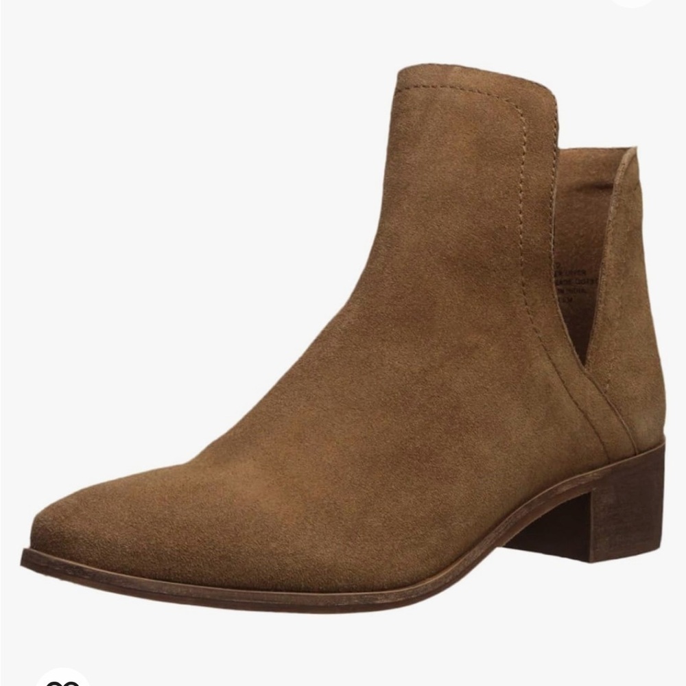 Coconuts by Matisse Pronto Ankle Bootie Brown Leather size 10M